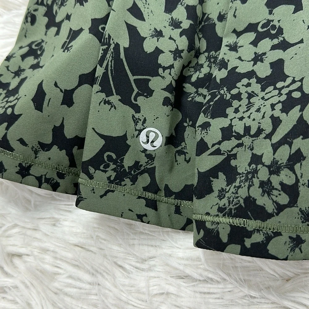 Lululemon Pace Rival Skirt (Regular) *No Panels Efflorescent Barracks Green
